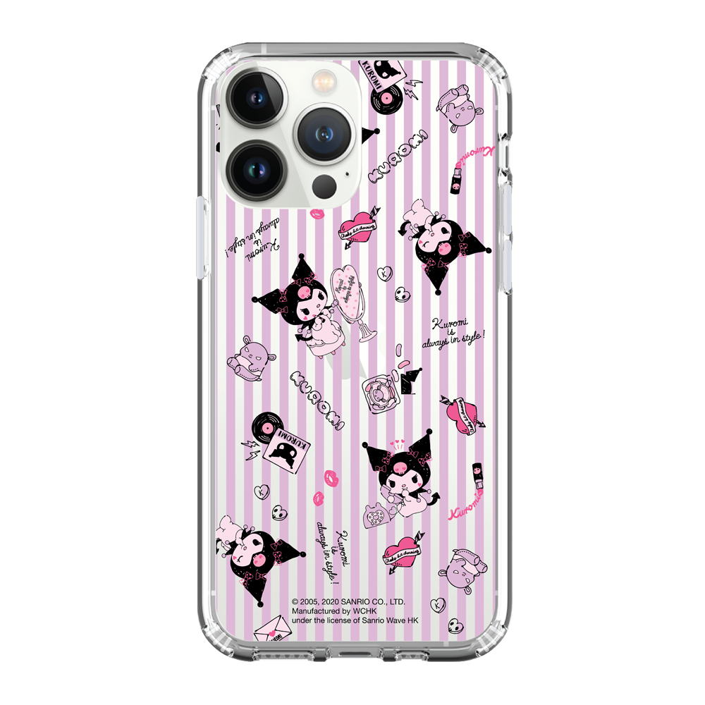 Kuromi Clear Case / iPhone Case / Android Case / Samsung Case 防撞透明手機殼 (KU101)