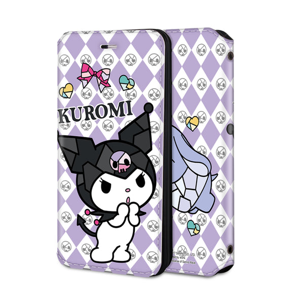 Kuromi Leather Flip Case (KUCM07)