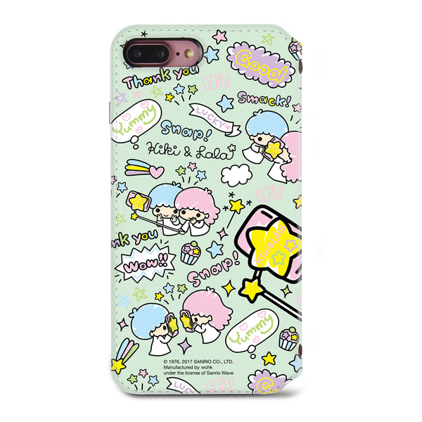 Little Twin Stars Leather Flip Case (TSCM29)