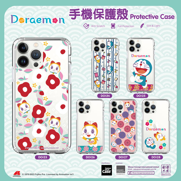 Doraemon Clear Case / iPhone Case / Android Case / Samsung Case 多啦A夢 正版授權 全包邊氣囊防撞手機殼 (DO124)