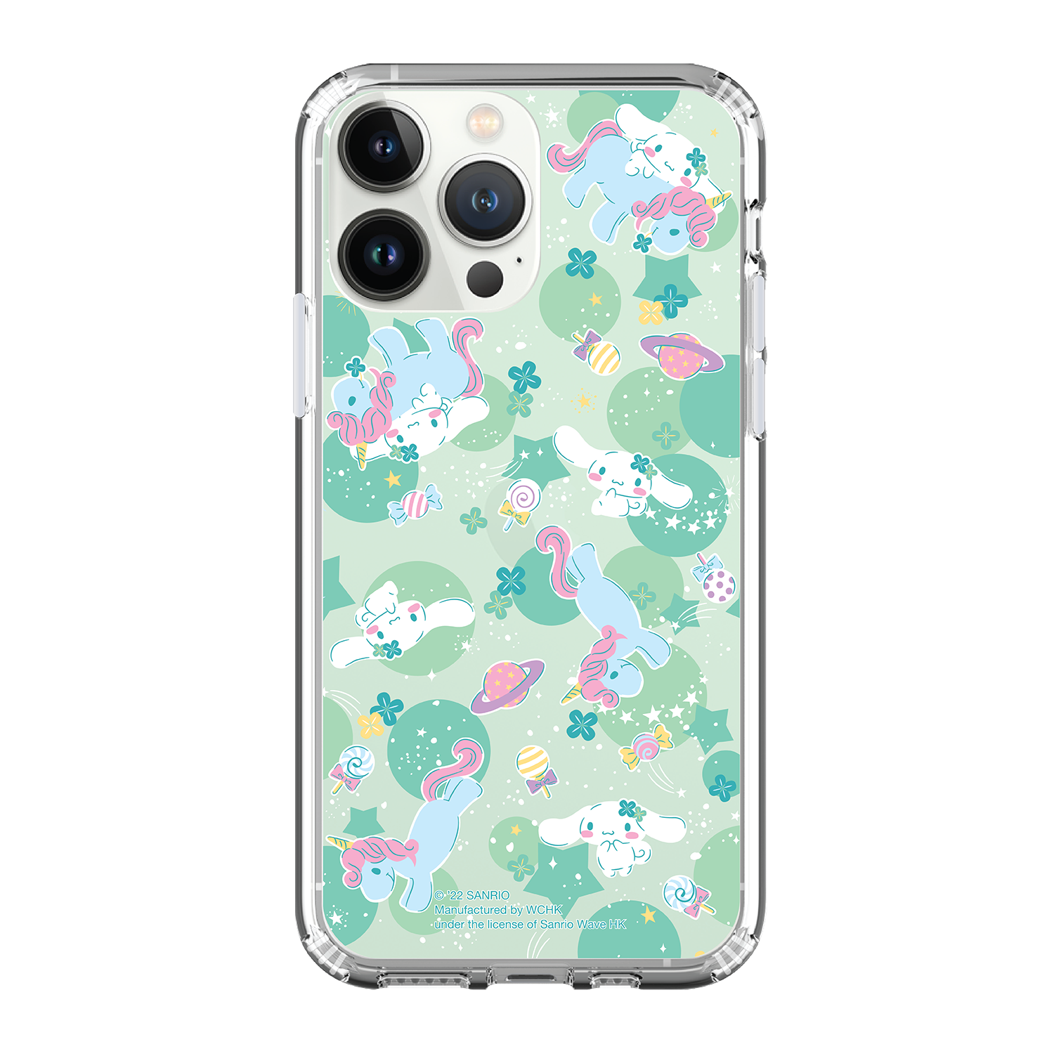 Cinnamoroll Clear Case / iPhone Case / Android Case / Samsung Case 防撞透明手機殼 (CN115)