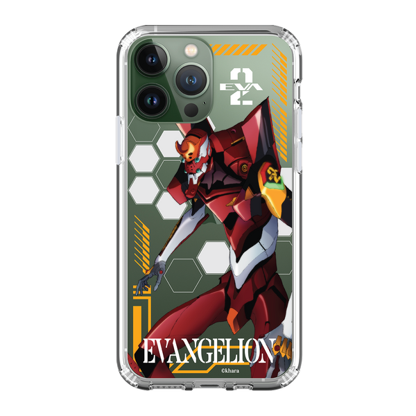 Evangelion Clear Case / iPhone Case / Android Case / Samsung Case  新世紀福音戰士 正版授權 全包邊氣囊防撞手機殼 (EVA-02)