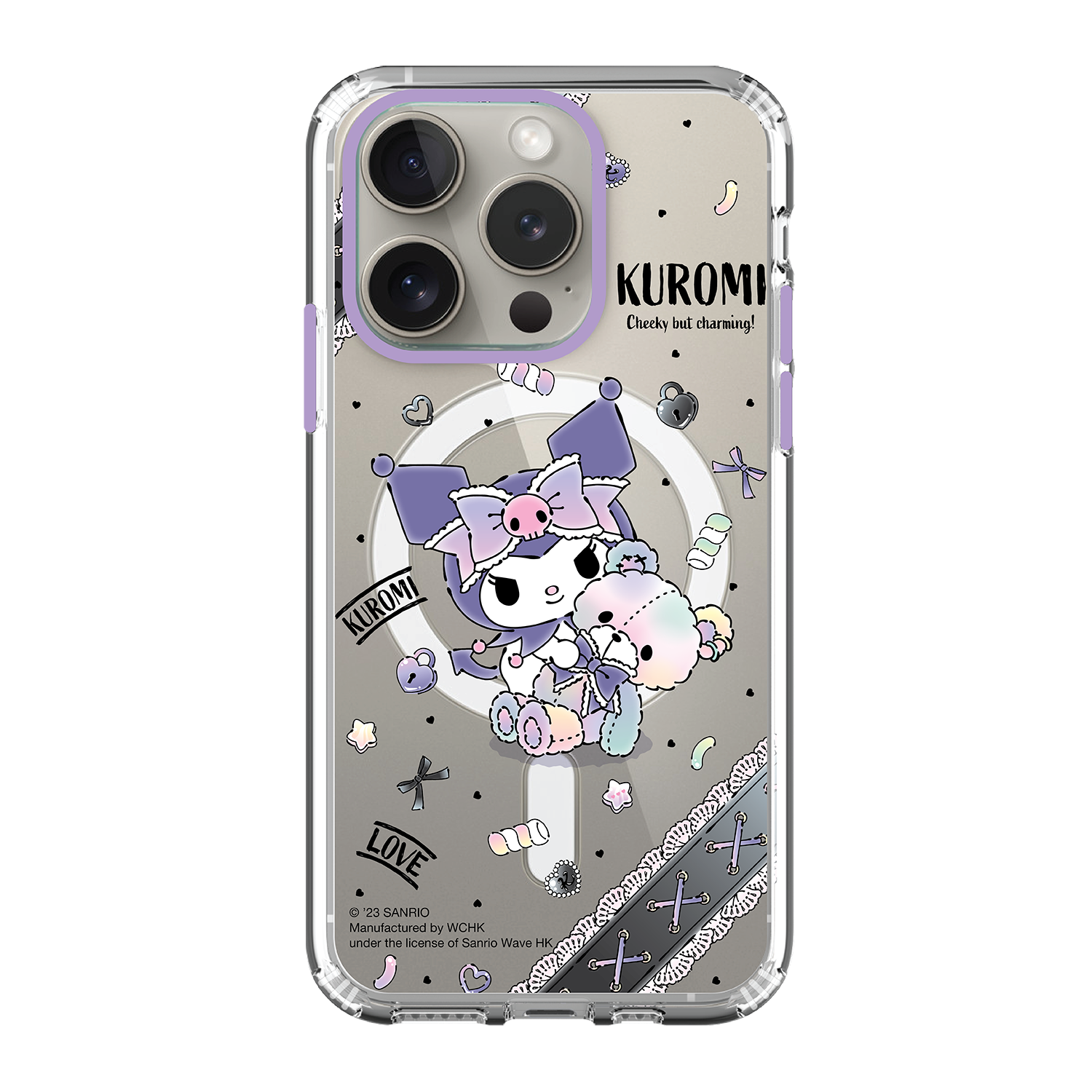 iPhoneアクセサリー Kuromi Galactic Stardust Case CASETiFY launches new Kuromi phone case collection