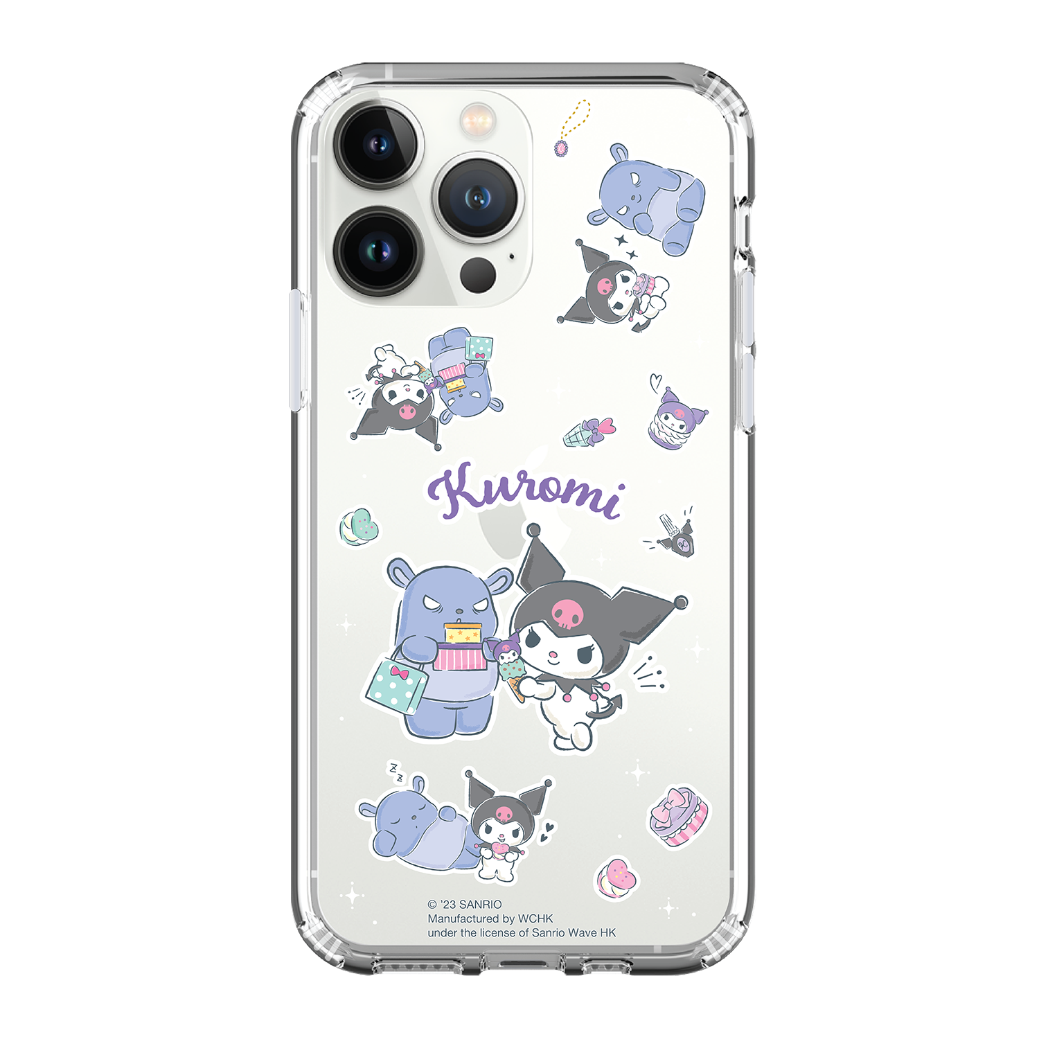 Kuromi Clear Case / iPhone Case / Android Case / Samsung Case 防撞透明手機殼 (KU107)