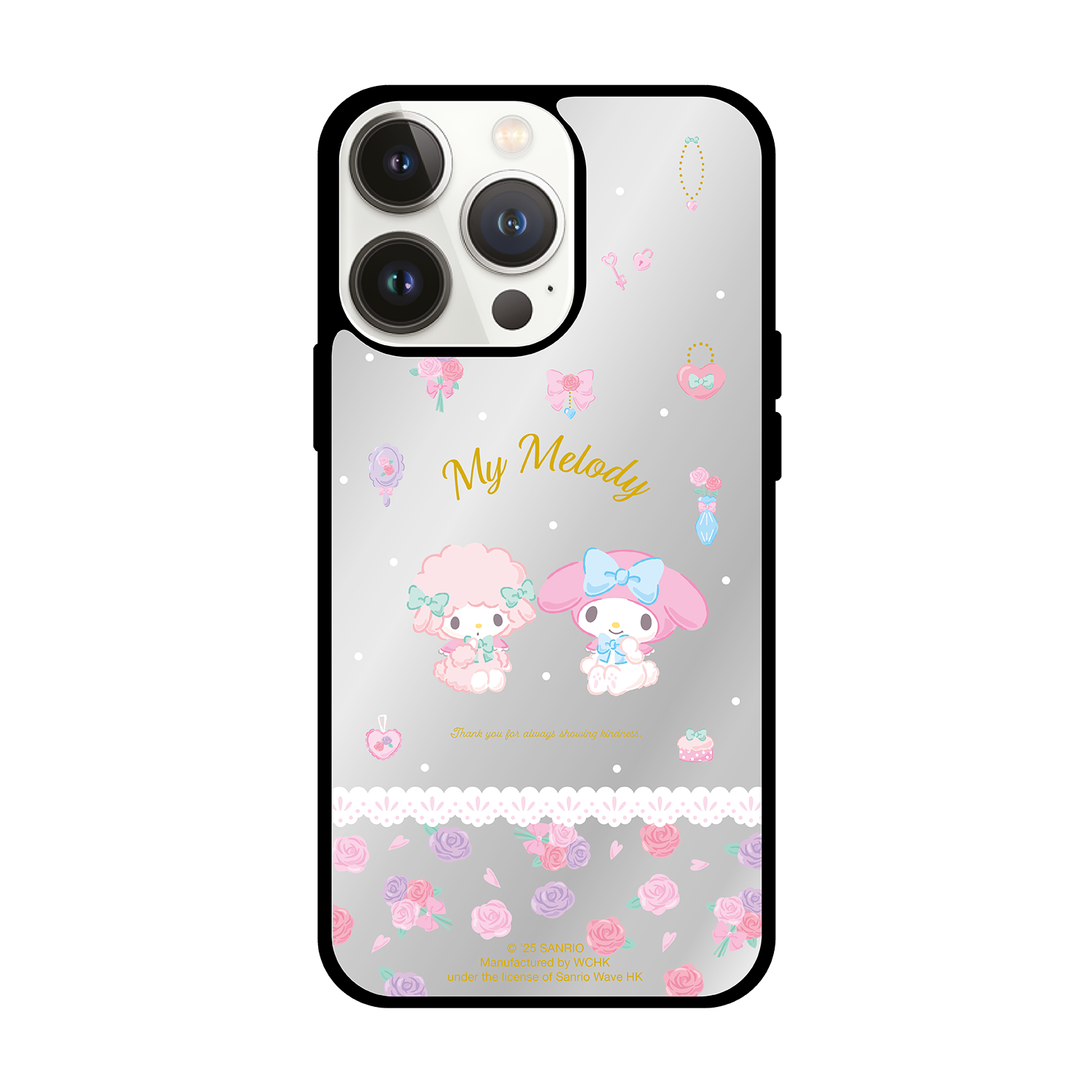 My Melody iPhone Mirror Case / Samsung Mirror Case (MM148M)