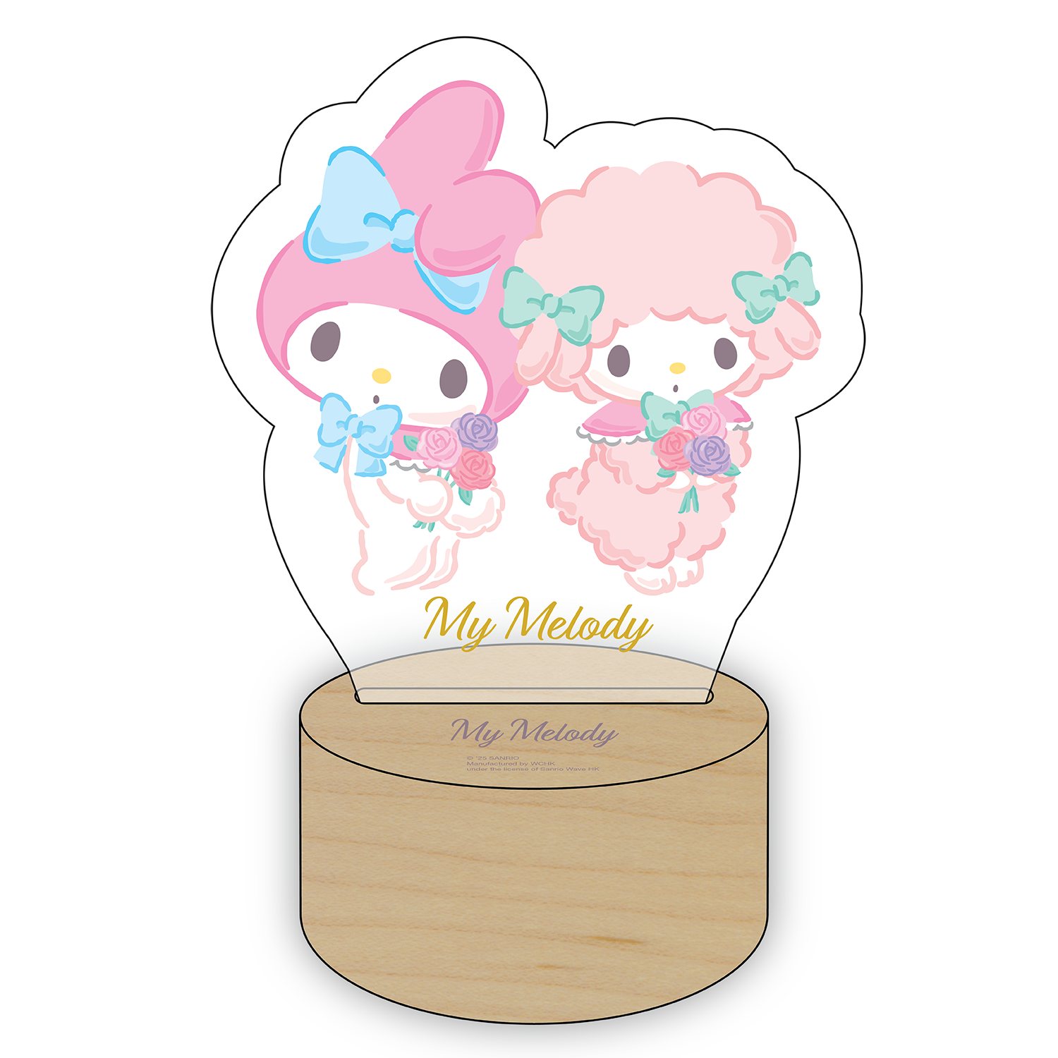 My Melody Acrylic LED Lamp (MM82L)