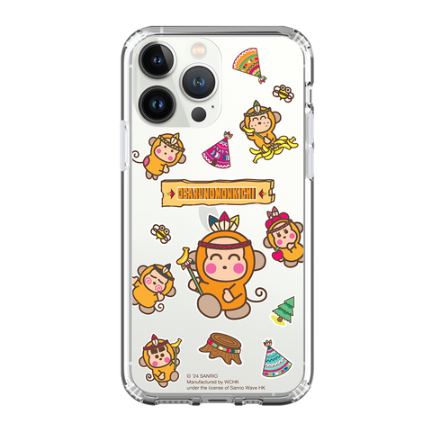 Osaru No Monkichi Clear Case / iPhone Case / Android Case / Samsung Case 防撞透明手機殼 (OM101)