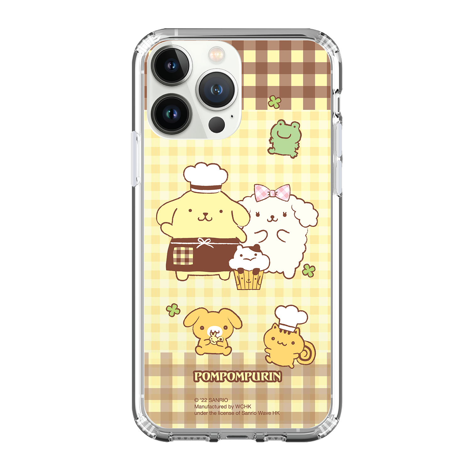 Pom Pom Purin Clear Case / iPhone Case / Android Case / Samsung Case 防撞透明手機殼 (PN108)
