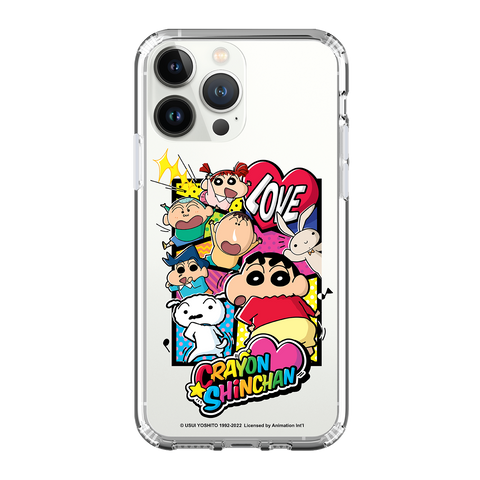 Crayon Shin-chan Clear Case / iPhone Case / Android Case / Samsung Case 蠟筆小新 正版授權 全包邊氣囊防撞手機殼 (SC263)