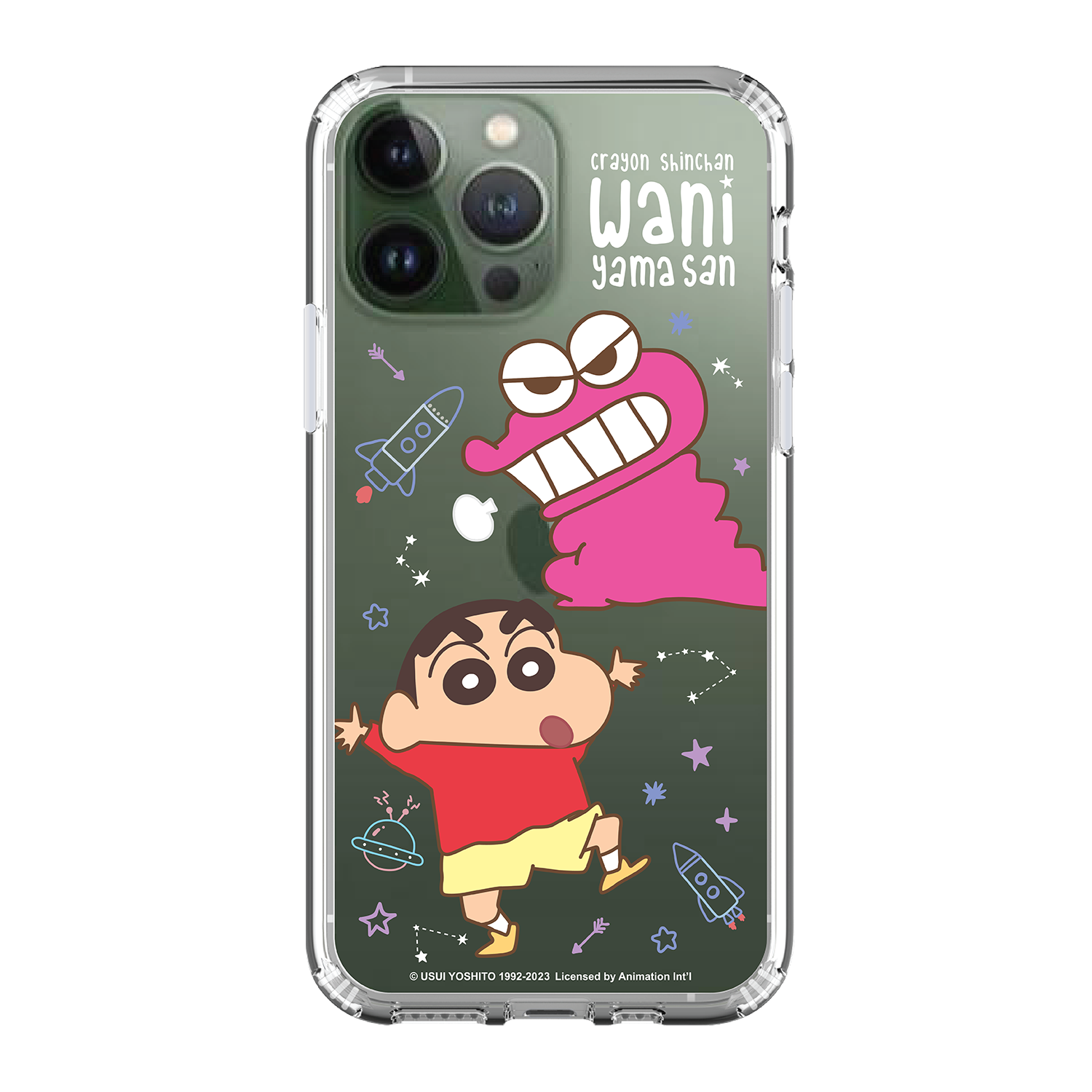 Crayon Shin-chan Clear Case / iPhone Case / Android Case / Samsung Case 蠟筆小新 正版授權 全包邊氣囊防撞手機殼 (SC280)