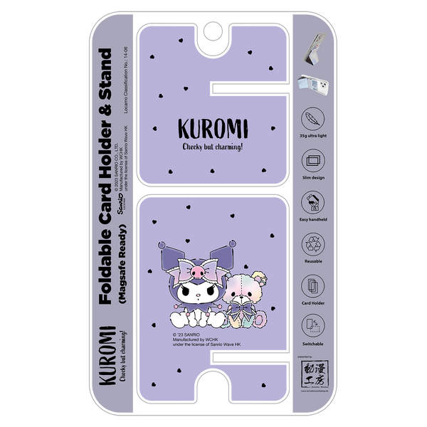Kuromi Magsafe Card Holder & Phone Stand (KU105CC)