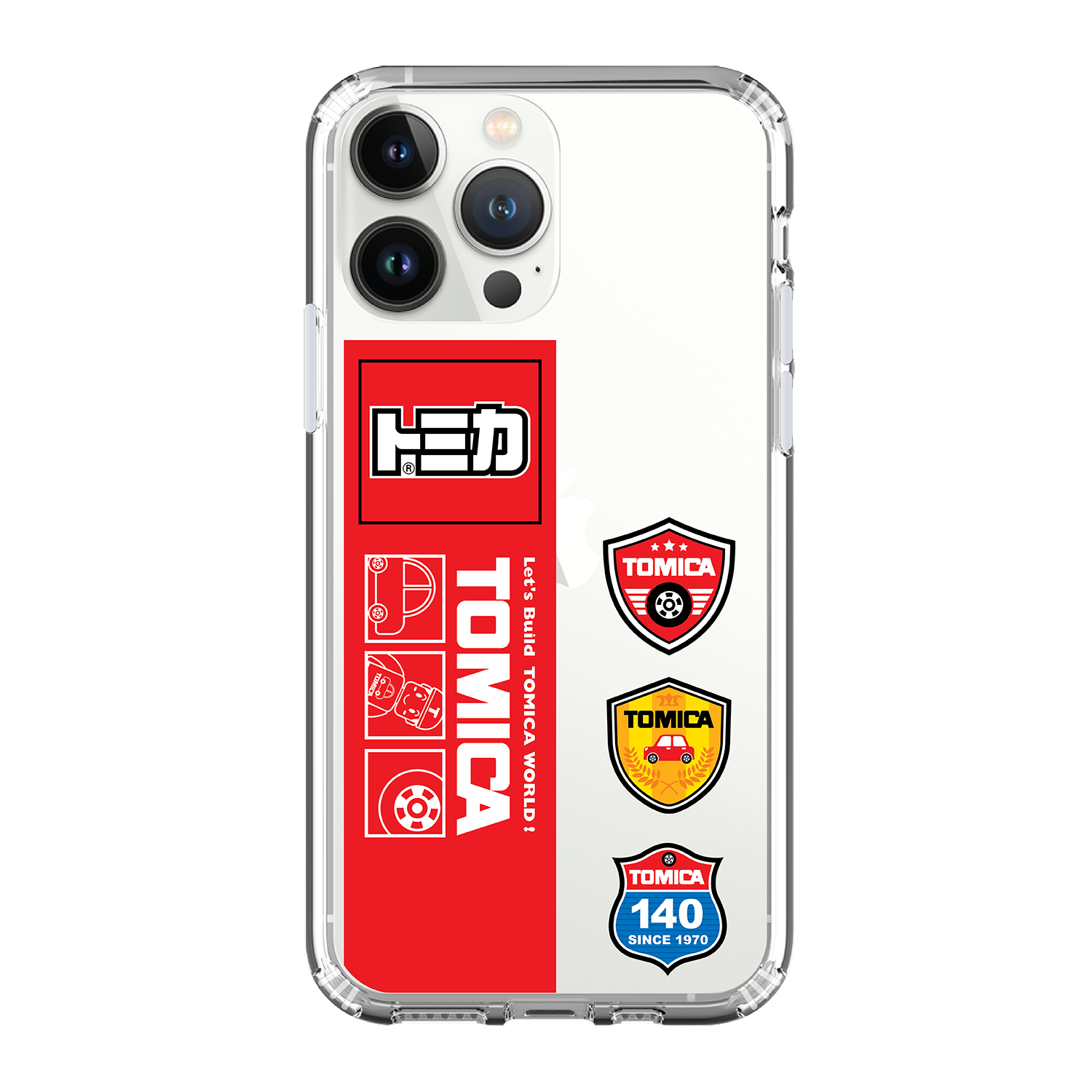 TOMICA Clear Case / iPhone Case / Android Case / Samsung Case 正版授權 專利設計 全包邊氣囊防撞手機殼 (TOMICA04)