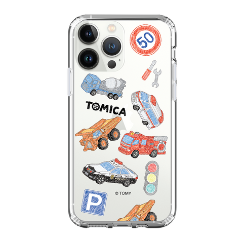 TOMICA Clear Case / iPhone Case / Android Case / Samsung Case 正版授權 專利設計 全包邊氣囊防撞手機殼 (TOMICA07)