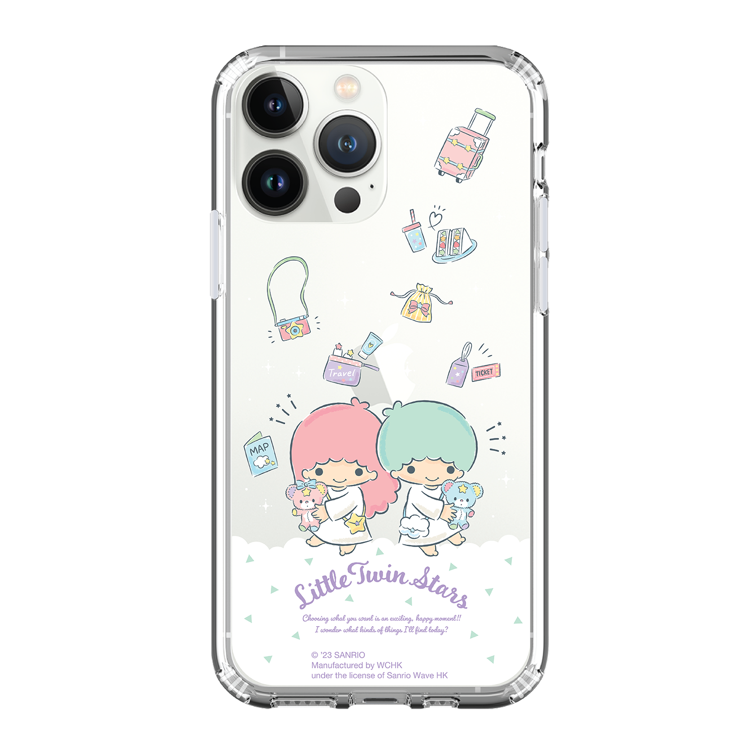 Little Twin Stars Clear Case / iPhone Case / Android Case / Samsung Case 防撞透明手機殼 (TS148)