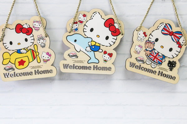 Hello Kitty Wooden Signage (KT82s)
