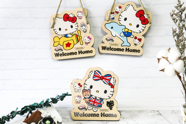 Hello Kitty Wooden Signage (KT84s)