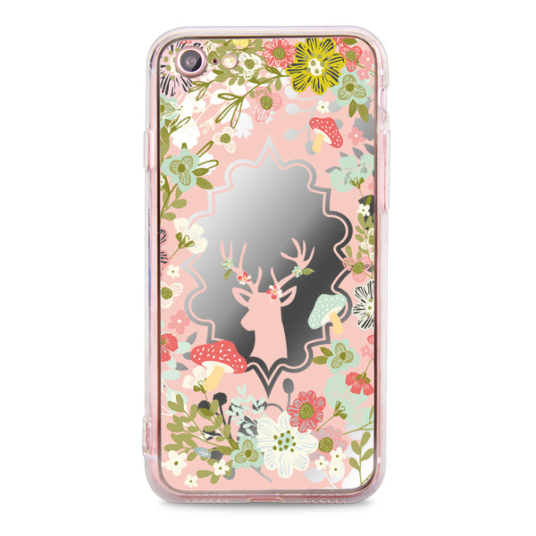 Custom - Floral Mirror Jelly Case (DF02)