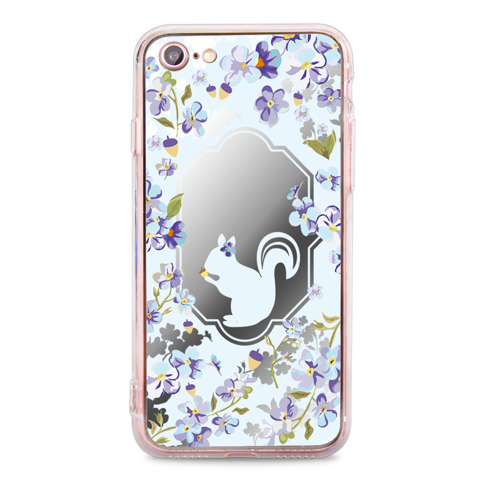 Custom - Floral Mirror Jelly Case (DF03)