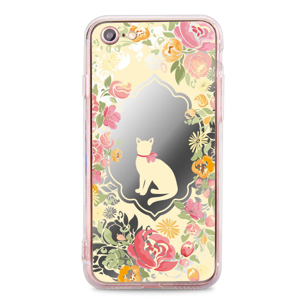 Custom - Floral Mirror Jelly Case (DF04)