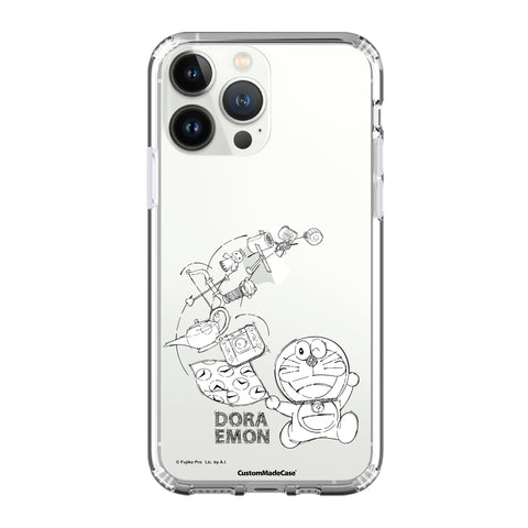 Doraemon Clear Case / iPhone Case / Android Case / Samsung Case 多啦A夢 正版授權 全包邊氣囊防撞手機殼  (DO104)