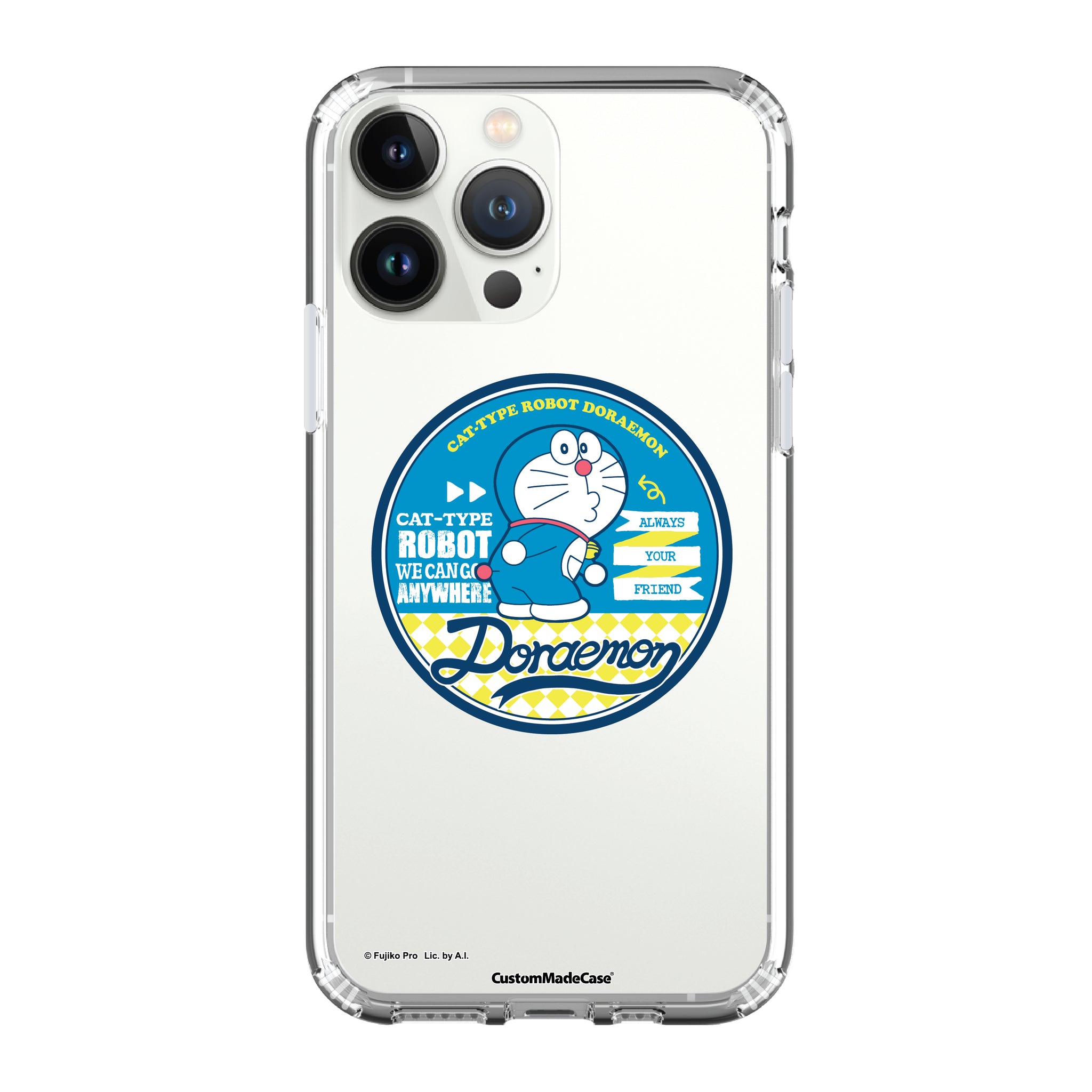 Doraemon Clear Case / iPhone Case / Android Case / Samsung Case 多啦A夢 正版授權 全包邊氣囊防撞手機殼  (DO112)