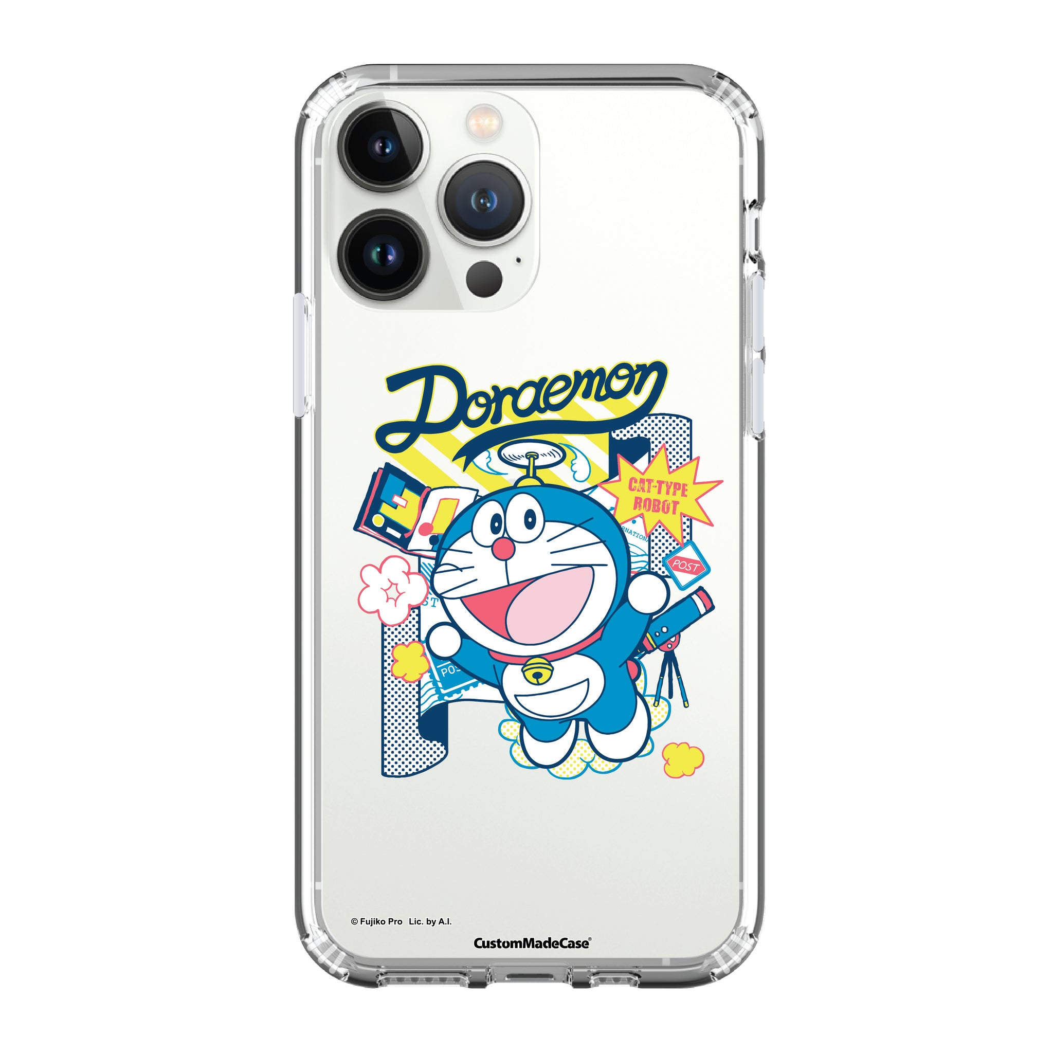 Doraemon Clear Case / iPhone Case / Android Case / Samsung Case 多啦A夢 正版授權 全包邊氣囊防撞手機殼  (DO115)