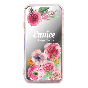 Custom - Floral Mirror Jelly Case (JC501)