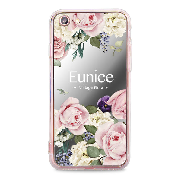 Custom - Floral Mirrorr Jelly Case (JC502)