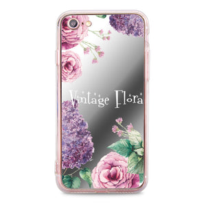 Custom - Floral Mirror Jelly Case (JC506)