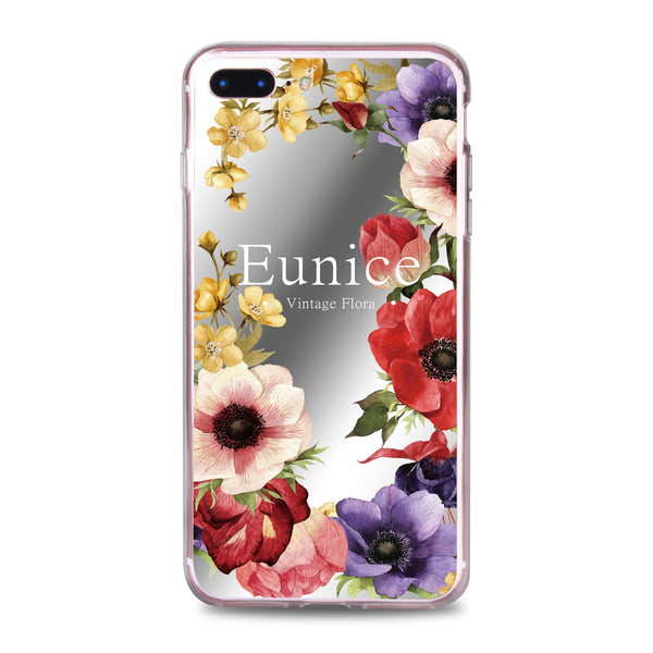 Custom - Floral Mirror Jelly Case (JC508)