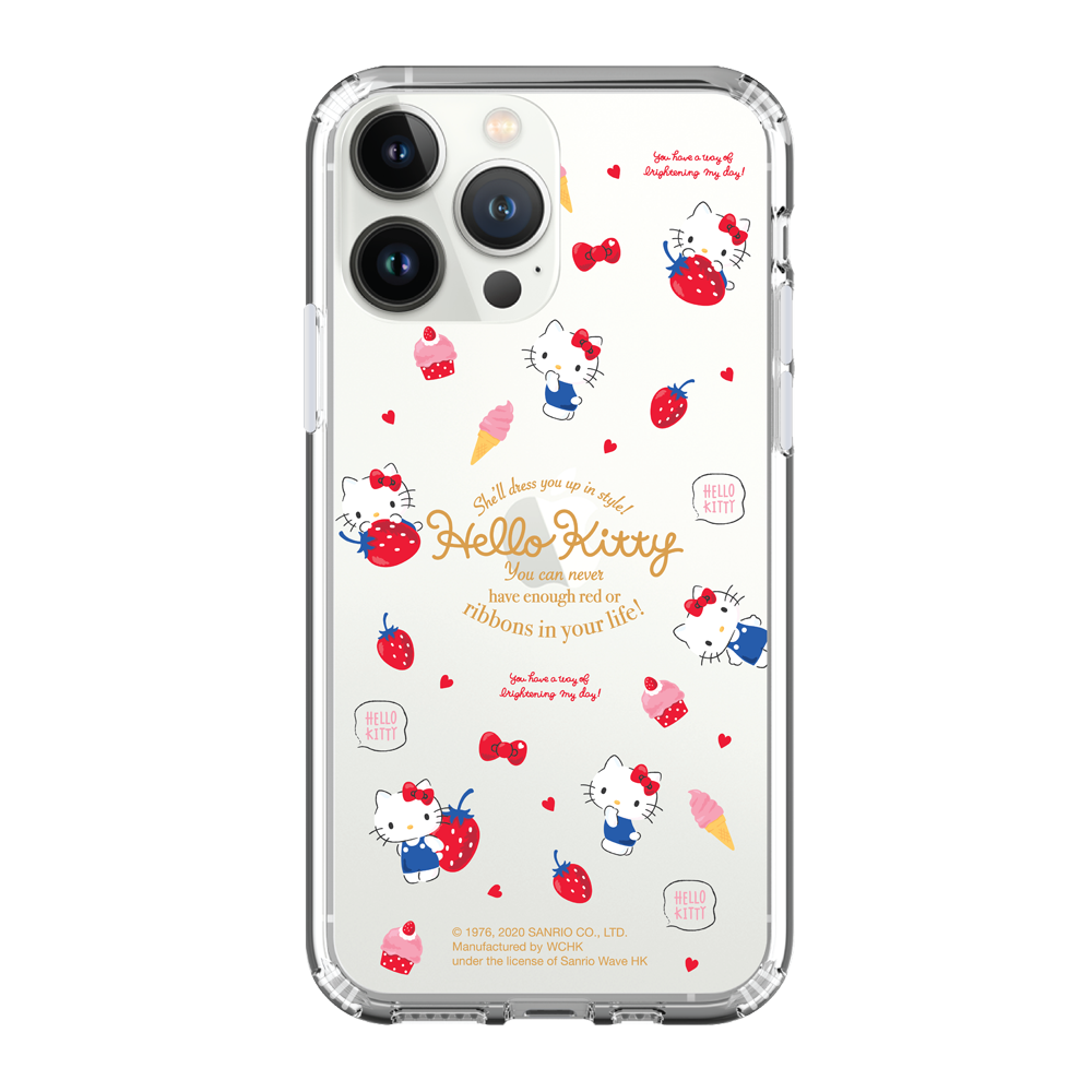 Hello Kitty Clear Case / iPhone Case / Android Case / Samsung Case 防撞透明手機殼 (KT154)