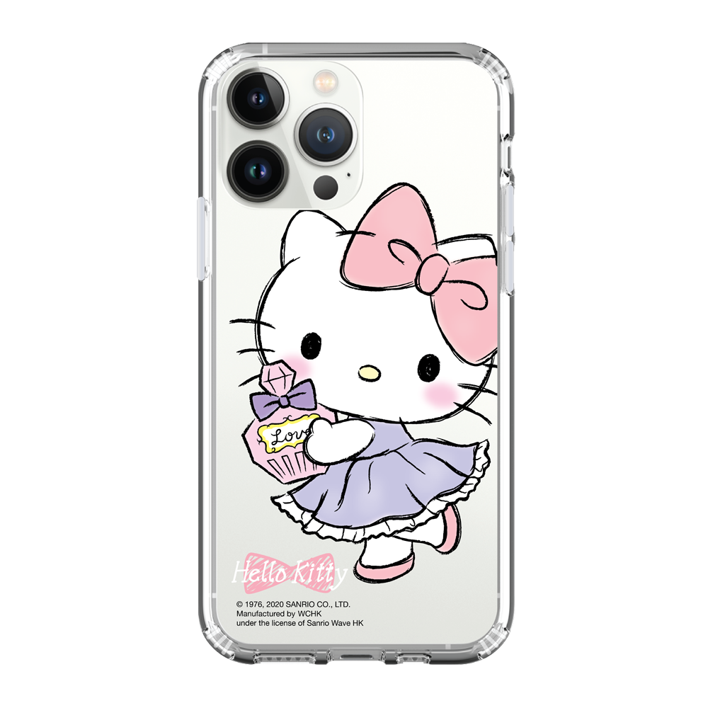 Hello Kitty Clear Case / iPhone Case / Android Case / Samsung Case 防撞透明手機殼 (KT155)