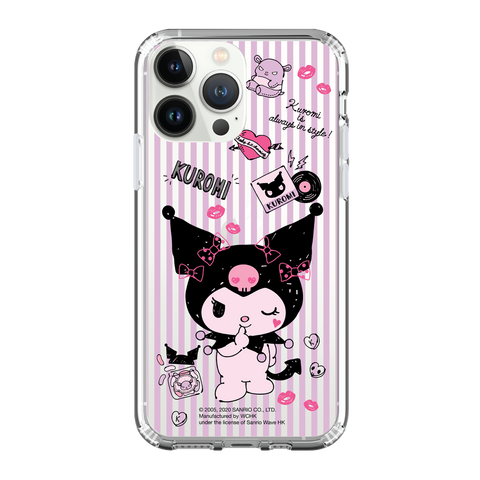 Kuromi Clear Case / iPhone Case / Android Case / Samsung Case 防撞透明手機殼 (KU100)