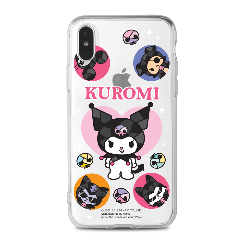 Kuromi Clear Case (KU96)