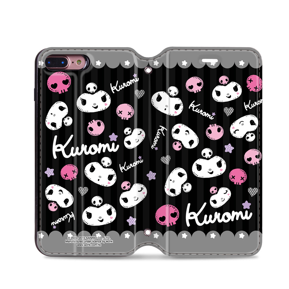 Kuromi Leather Flip Case (KUCM05)