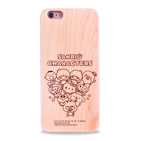 Sanrio Characters Wooden Case (MC89W)