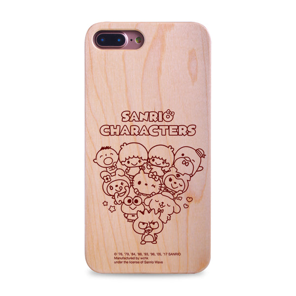 Sanrio Characters Wooden Case (MC89W)