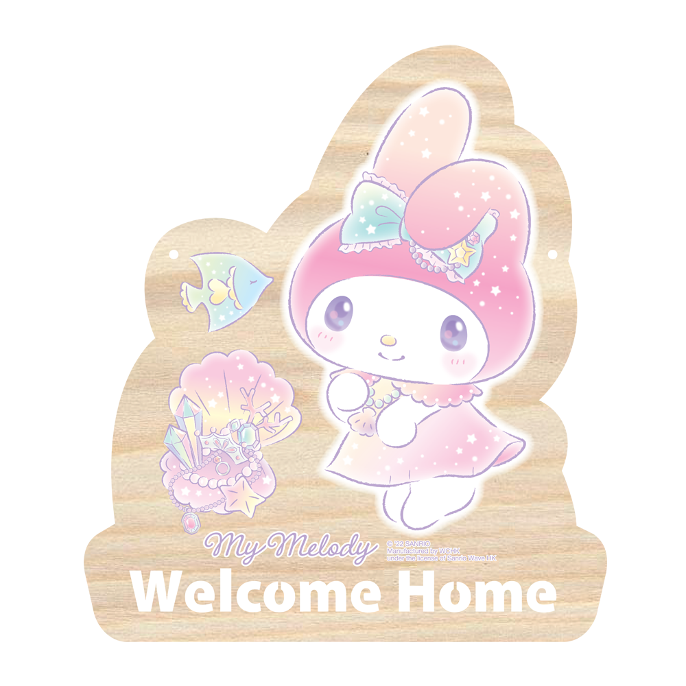 My Melody Wooden Signage (MM82s)