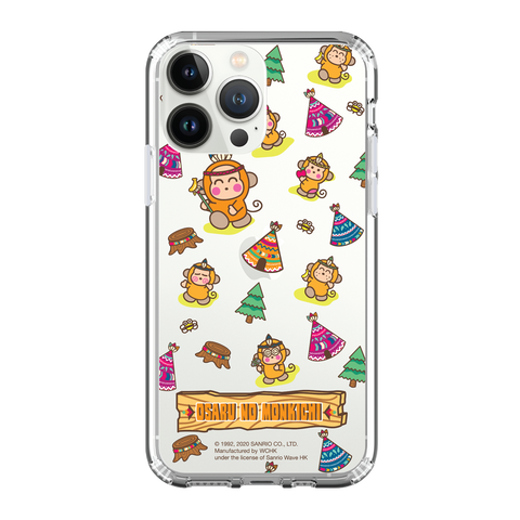 Osaru No Monkichi Clear Case / iPhone Case / Android Case / Samsung Case 防撞透明手機殼 (OM98)