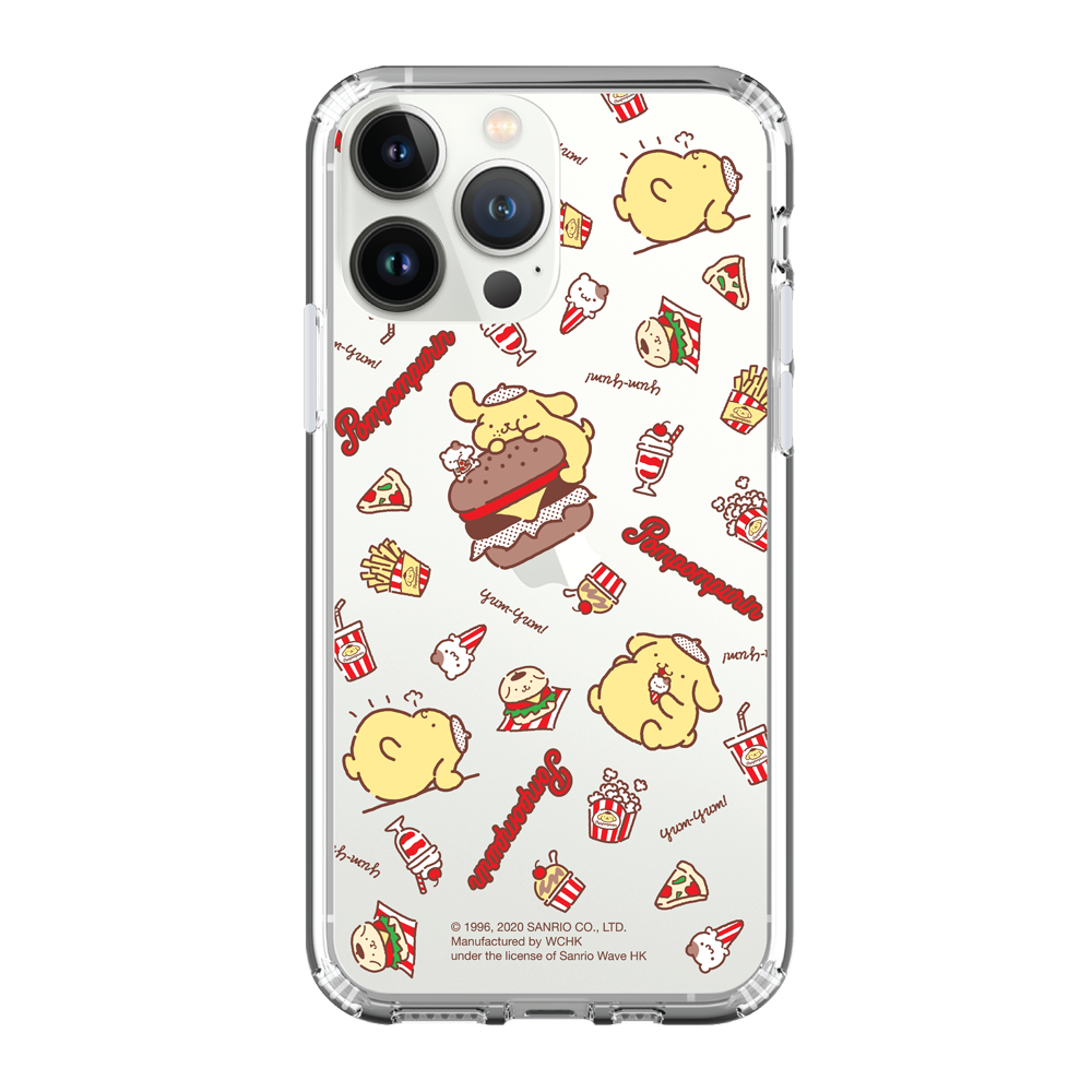 Pom Pom Purin Clear Case / iPhone Case / Android Case / Samsung Case 防撞透明手機殼 (PN101)