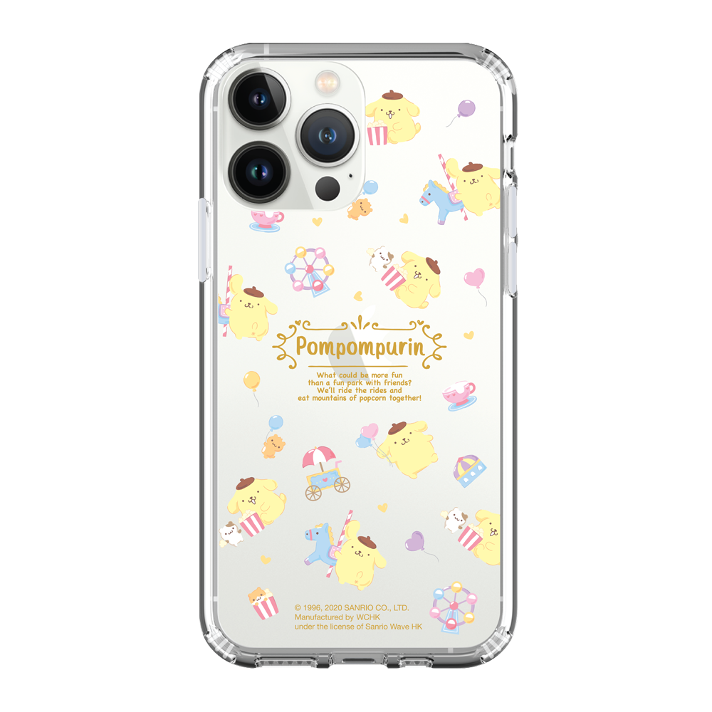 Pom Pom Purin Clear Case / iPhone Case / Android Case / Samsung Case 防撞透明手機殼 (PN102)